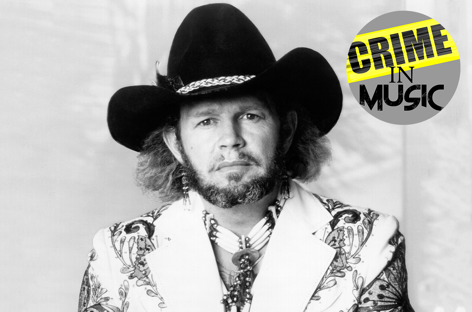 photo collage of David Allan Coe, Musician, counrty music outlaw