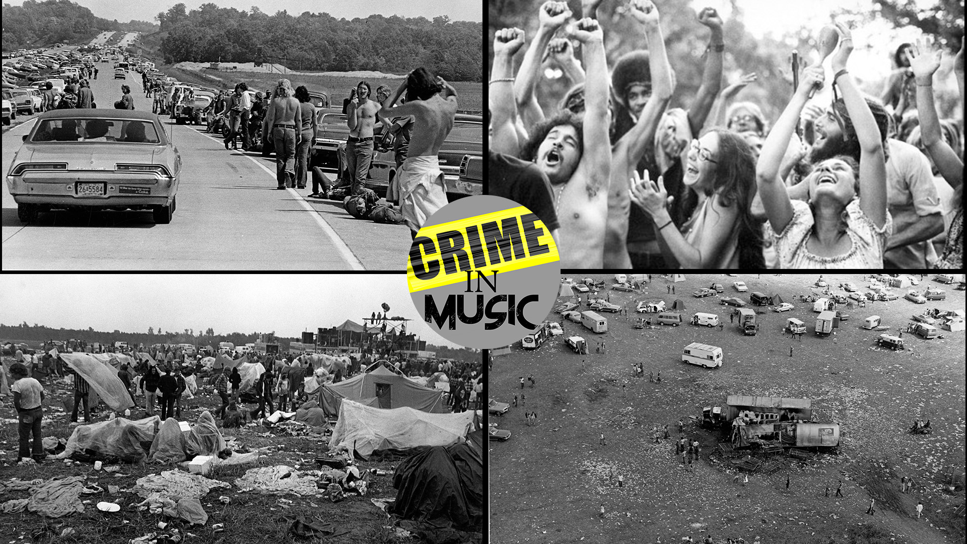 photo collage of the Erie Canal Soda Pop Festival