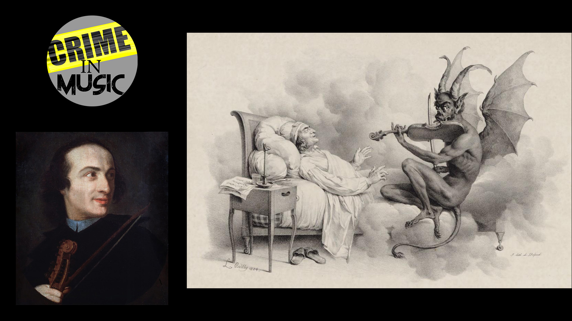 photo collage of Giuseppe Tartini, Musician, Composer