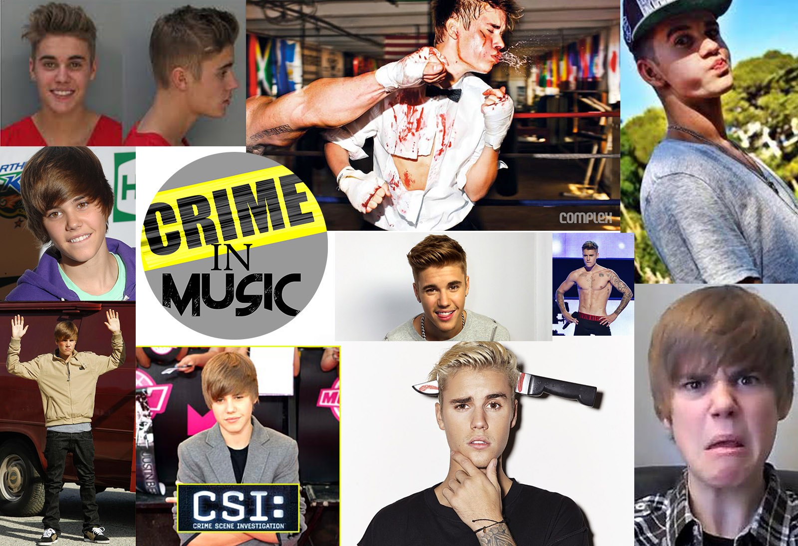 photo collage of Justin Bieber, Actor, Musician, pop music