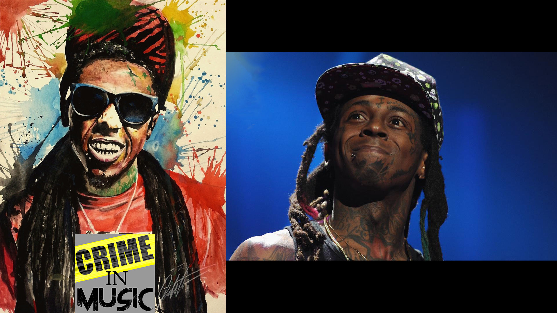photo collage of Lil' Wayne, Musician, rapper