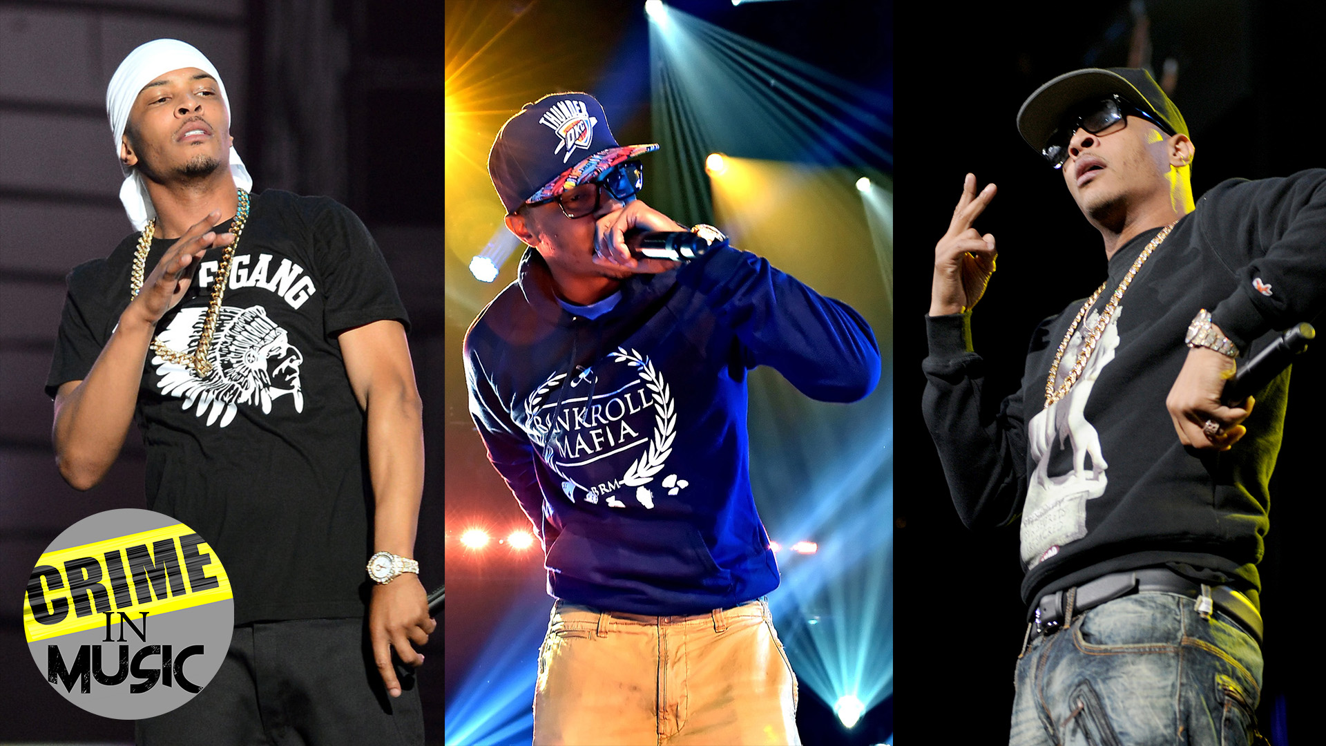 photo collage of TI, Musician, actor, rapper