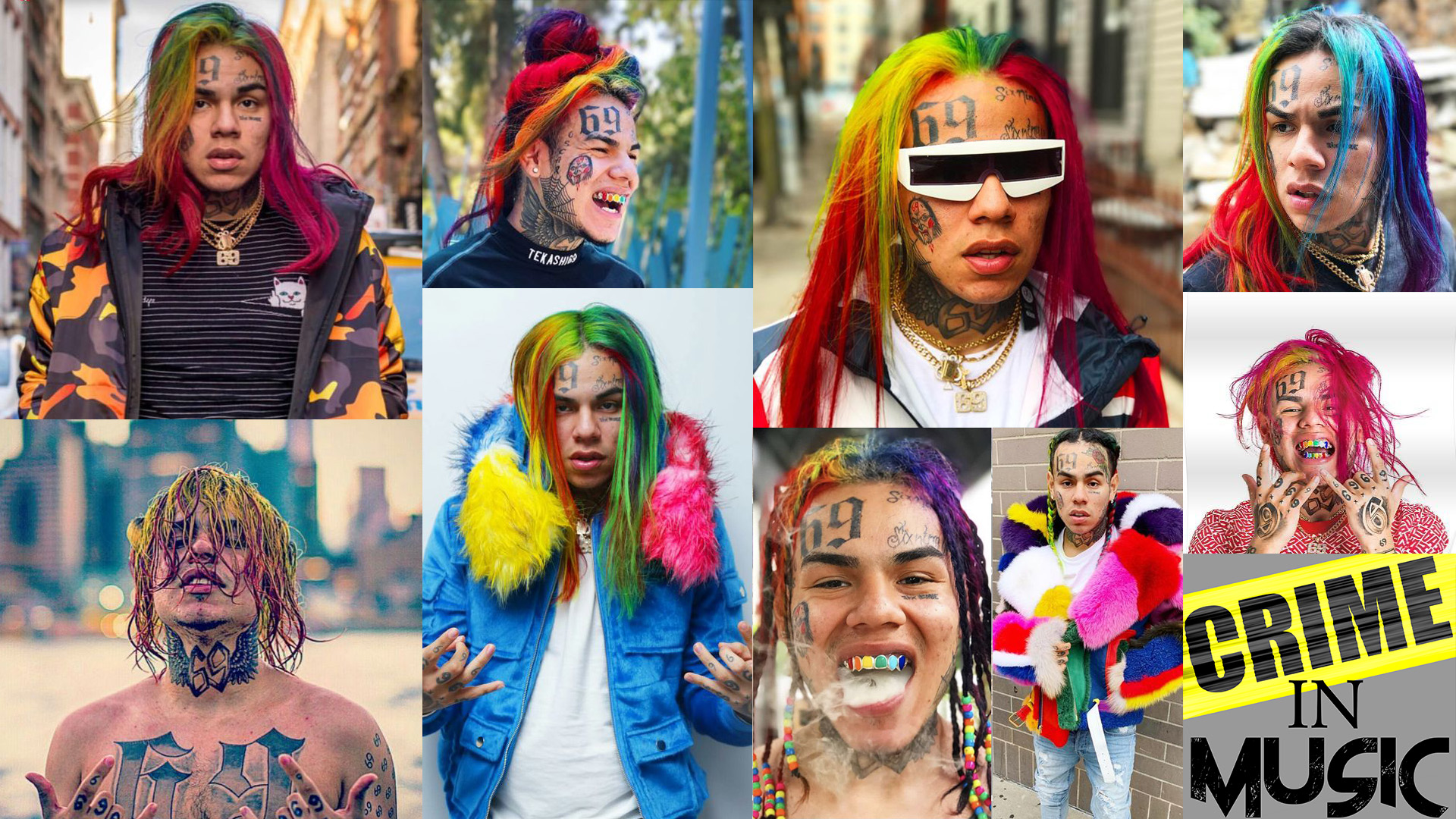 photo collage of Tekshi69, Musician, rapper